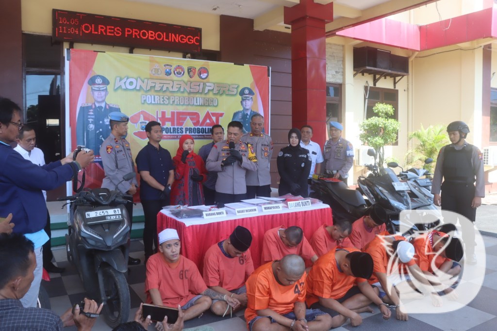 Polres Probolinggo Ungkap 2 Kasus Curas dan Tangkap 4 Tersangka