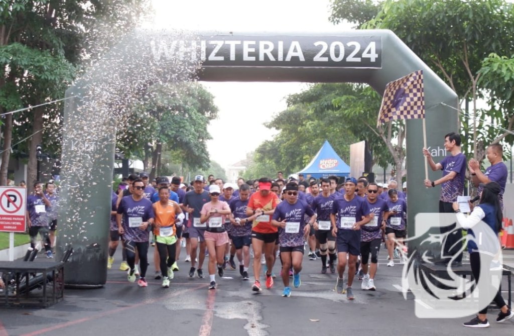 Whizteria Fun Run Digelar Whiz Luxe Hotel Spazio Surabaya di Anniversary ke-1