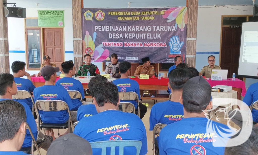Antisipasi Bahaya Narkoba, Polsek Tambak Gresik Beri Pembinaan di Desa