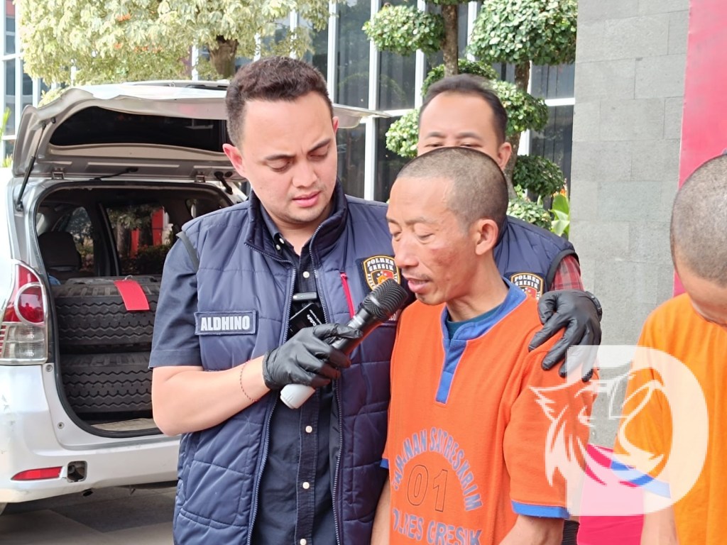 Satreskrim Polres Gresik Tangkap Ayah Tiri dan 2 Pelaku Pencabulan