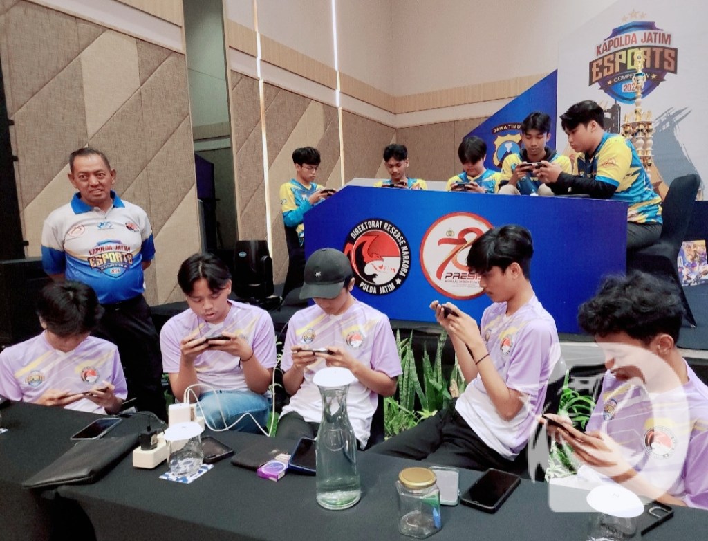 Ditresnarkoba Polda Jatim Cetak Jawara Turnamen Esports Kapolda Jatim Cup 2024 